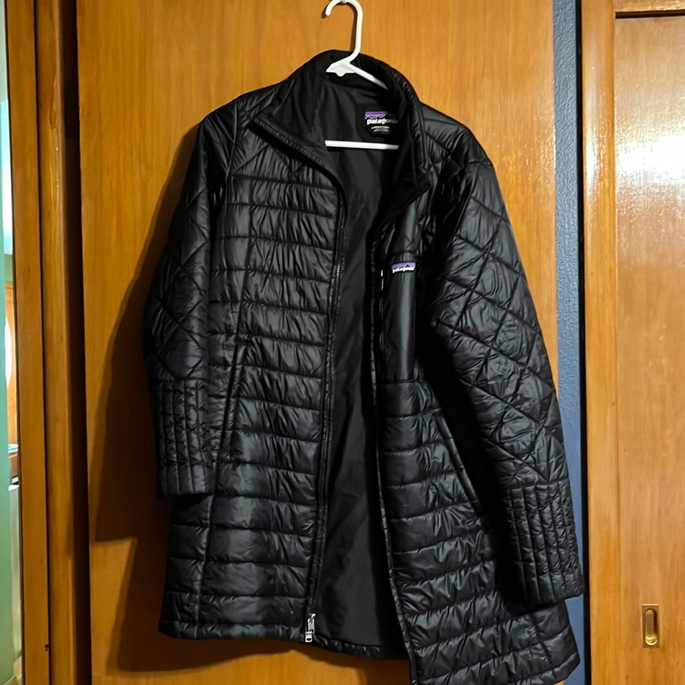 Patagonia Women's Radalie Parka Nomad Black Size Large